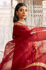JASHAN E BAHARAN -2 PIECE JACQUARD EMBROIDERED SUIT