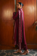 DEEP HAZE-2 PIECE MARINA EMBROIDERED SUIT
