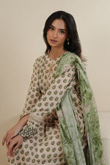 LILY GRACE-3PC PRINTED LAWN SUIT