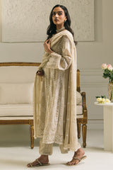 ORNATE BLOOM-3PC (SHIRT, TROUSER & DUPATTA)