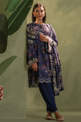 BERYL GLINT-3 PIECE PRINTED MARINA SUIT