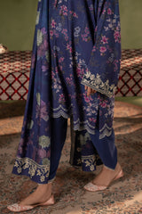 BERYL GLINT-3 PIECE PRINTED MARINA SUIT