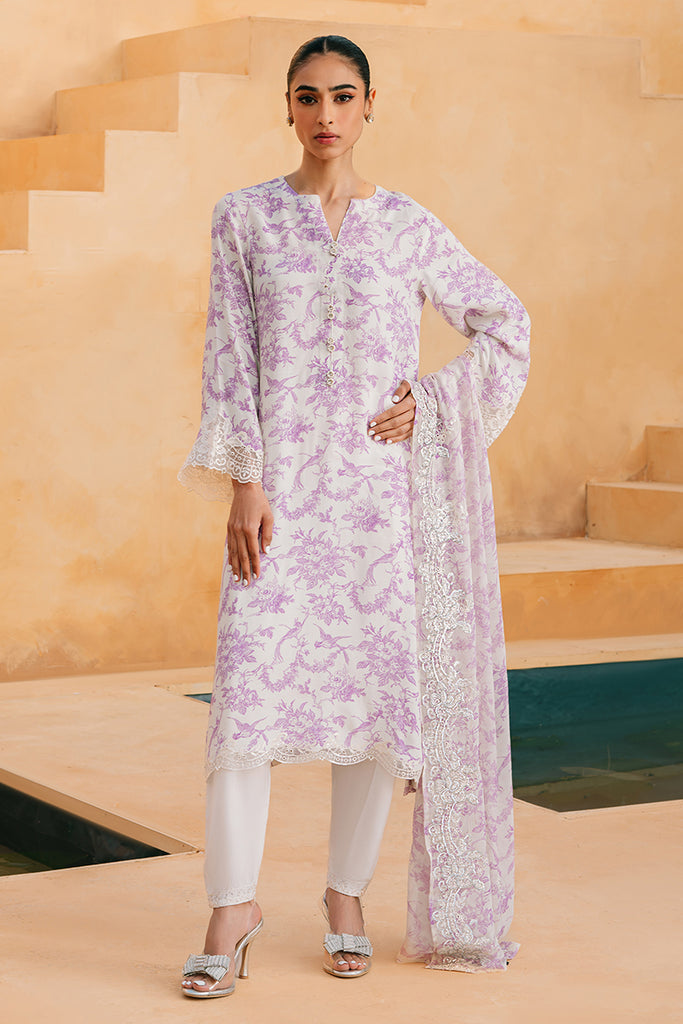 PRISTINE PEARL-2PC (SHIRT & DUPATTA)