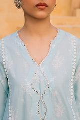 SAFFRON SEA-2 PIECE (SHIRT & DUPATTA)