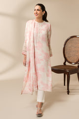 PINK SPLASH 2PC (SHIRT & DUPATTA)