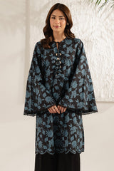 BLACK CHARM PRINTED LAWN SHIRT