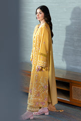 ROSETTE BLISS-3PC SATIN EMBROIDERED SUIT