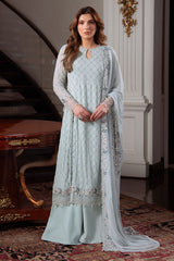 AQUA ICE-4PC (SHIRT, TROUSER ,SLIP & DUPATTA)