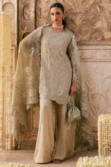 SILVER MIST-3PC SILK EMBROIDERED PRET