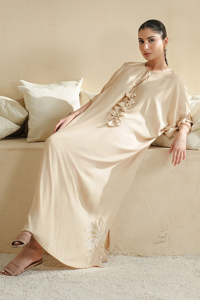 PARADISE PALMS EMBROIDERED LAWN SHIRT