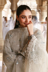 SUMMER BREEZE-3PC EMBROIDERED LAWN SUIT