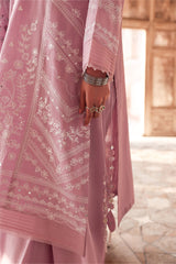 LAVENDER MIST-3PC EMBROIDERED LAWN SUIT
