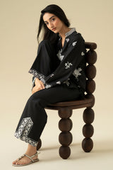 ASH BLACK -2PC (SHIRT & TROUSER)
