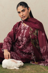 VELVET WHISPER-3PC PRINTED SUIT