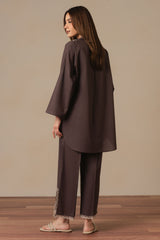 TRUFFLE BLOOM -2PC (SHIRT & TROUSER)