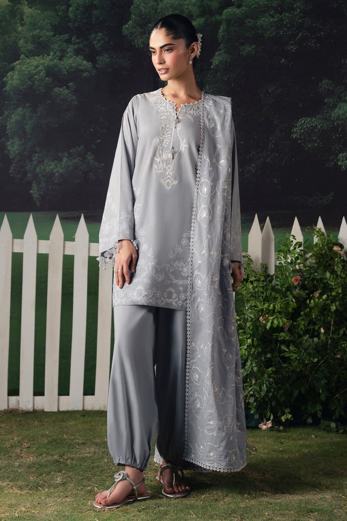 SELENE GLOW-3PC PRINTED SUIT