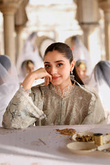 SUMMER BREEZE-3PC EMBROIDERED LAWN SUIT