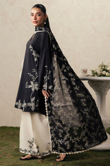 EBONY LACE-3PC (SHIRT, TROUSER & DUPATTA)