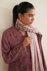 SOFT PETAL -3PC LINEN PRINTED SUIT