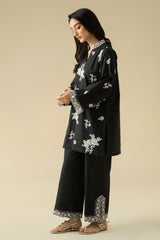 ASH BLACK -2PC (SHIRT & TROUSER)
