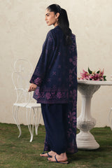 MAGENTA MUSE-3PC PRINTED SUIT
