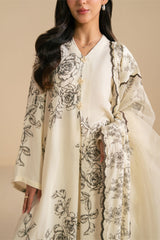 VINTAGE ESCAPE-2PC (SHIRT & DUPATTA)