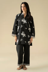ASH BLACK -2PC (SHIRT & TROUSER)