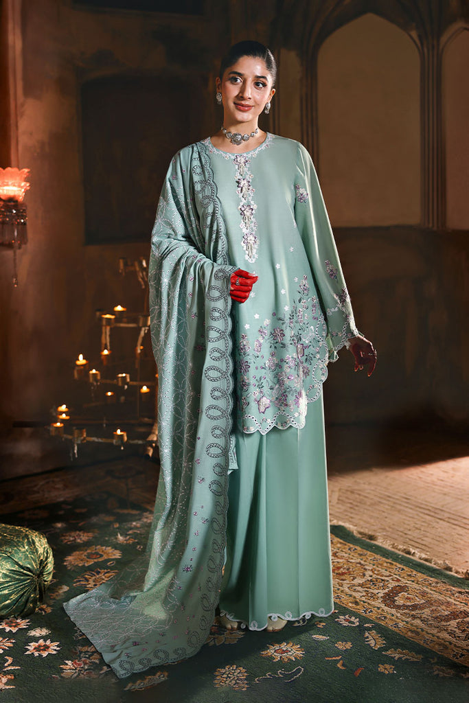 MEADOW MUSE-3PC EMBROIDERED LAWN SUIT