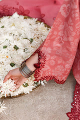 PEACH ATELIER-3PC PRINTED LAWN SUIT