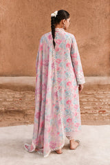 VELVET DUSK-3PC EMBROIDERED LAWN SUIT