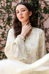ORCHID FLARE-3PC EMBROIDERED LAWN SUIT