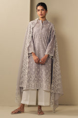 LAVENDER CLOUD-2PC (SHIRT & DUPATTA)