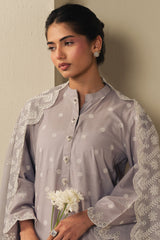 LAVENDER CLOUD-2PC (SHIRT & DUPATTA)