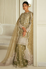 AZURE PEARL-3PC SILK EMBROIDERED PRET