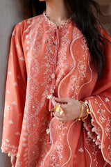 AMBER MIST-3PC (SHIRT, TROUSER & DUPATTA)