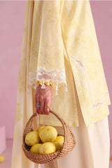 FLORAL HAZE-3PC PRINTED LAWN SUIT