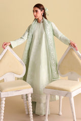 LIGHT JADE-3PC PRINTED LAWN SUIT