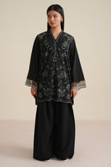 EBONY LUXE-2PC KHADDAR PRINTED SUIT