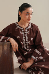 DARK TRUFFLE-2PC (SHIRT & TROUSER)
