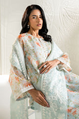 SERENE FLORALS-2PC (SHIRT & DUPATTA)