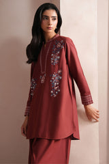 BURNT CLAY-2PC (SHIRT & TROUSER)