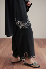 BLACK PALSE-2PC (SHIRT & TROUSER)