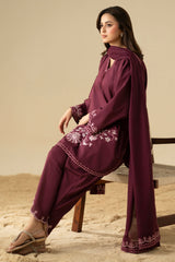 BERRY BOLD-3PC (SHIRT, SHALWAR & DUPATTA)