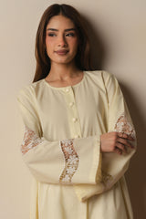 BUTTER BLOOM-2PC (SHIRT & TROUSER)