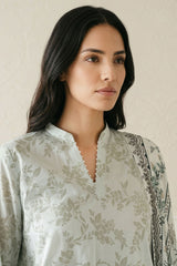 SERENE WHISPER-3 PIECE PRINTED LAWN SUIT