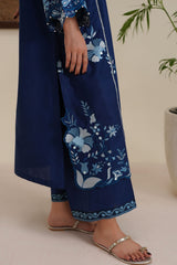 MIDNIGHT INDIGO-2PC (SHIRT & TROUSER)