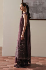 AMETHYST SPARK - 4PC CHIFFON EMBROIDERED SUIT