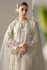 PEARL GLOW -4PC SILK EMBROIDERED SUIT