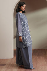 SLATE PATELS -3PC EMBROIDERED LAWN SUIT