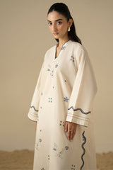 IVORY ESSENCE-2PC (SHIRT & TROUSER)